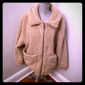 Beige Teddy Bear Coat